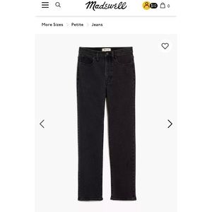 Madewell Petite Perfect Vintage Jean in Starkey Wash 24P